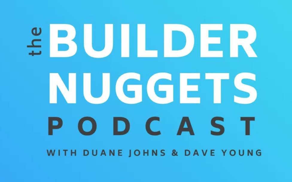 Builder the Nuggest podcast logo