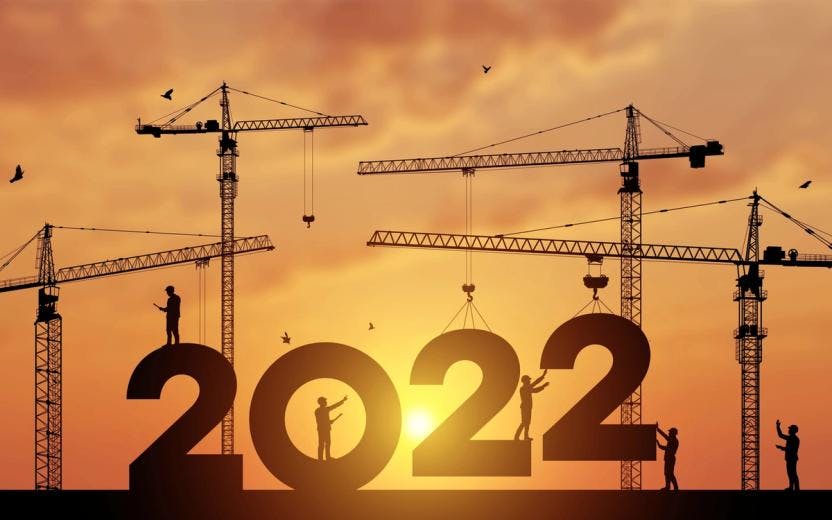Top Projections for Small Construction Businesses in 2022 Cover Art