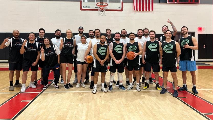 Net Gains: Southwest Industrial Electric's Charity Basketball Tournament Cover Art