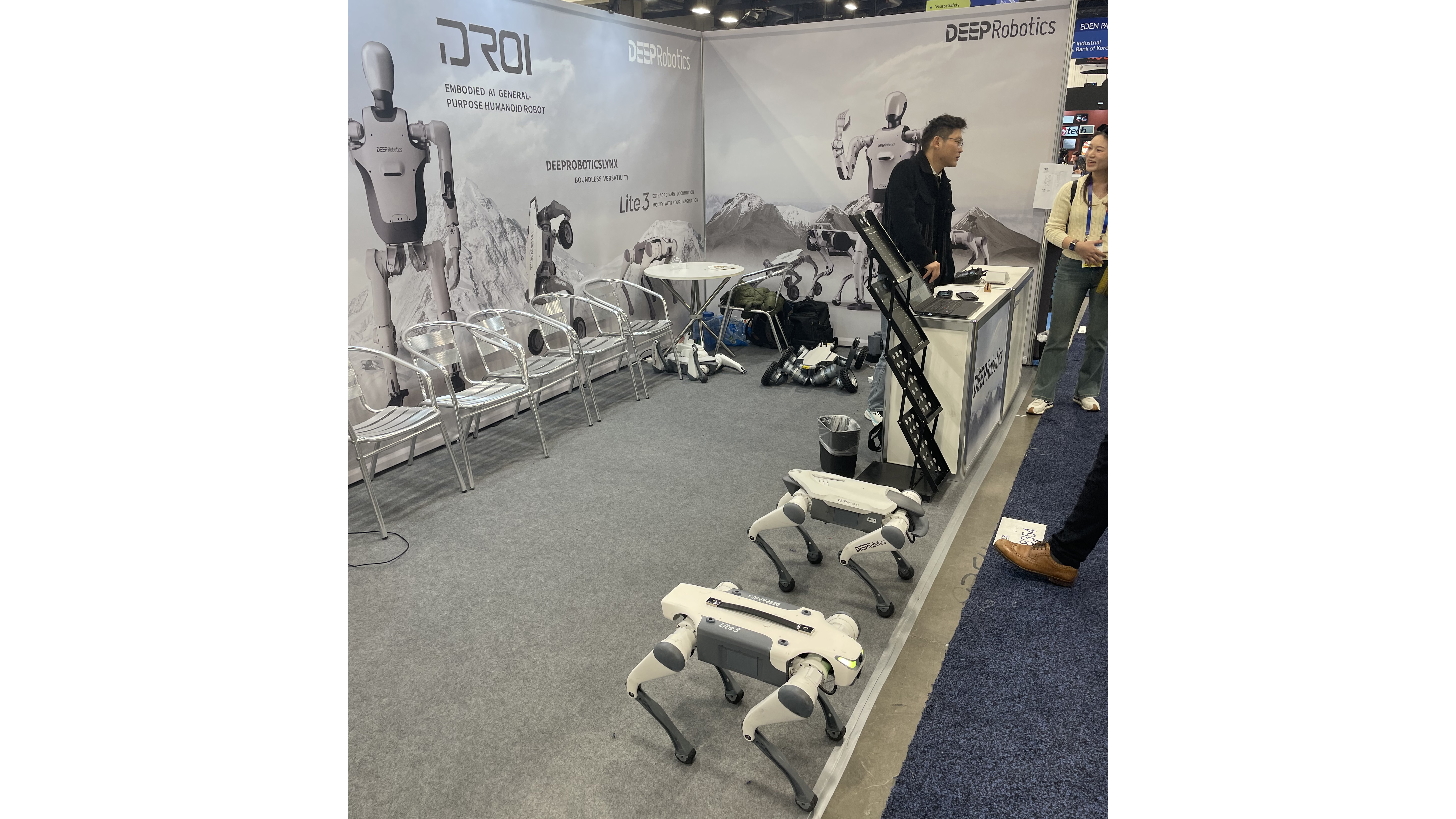 Deep Robotics robot dogs