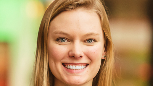 a headshot of McCarthy's Monique Hansen