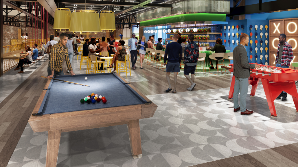 other indoor activities at the Tipsy Pickle