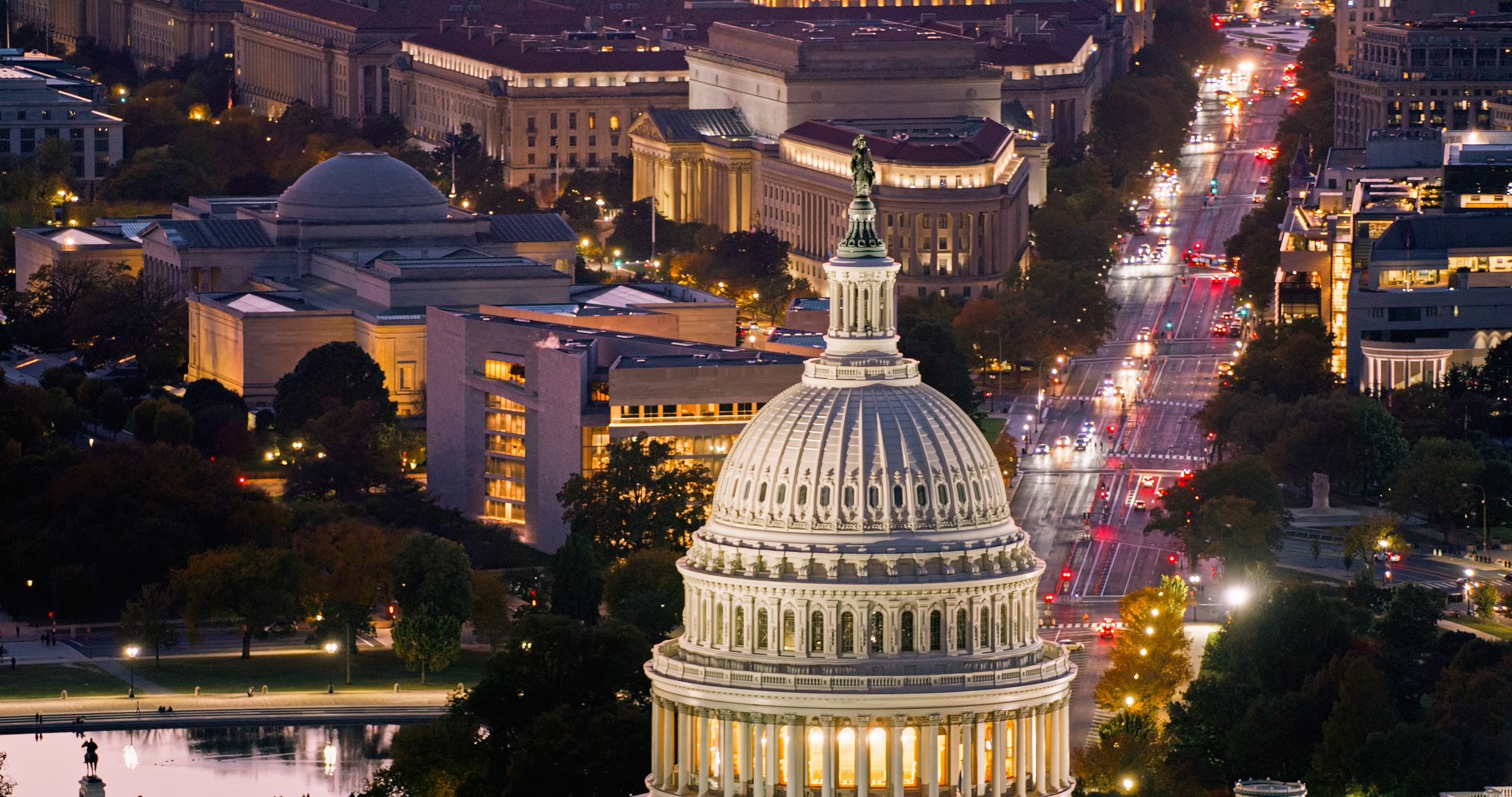The Capital building in Washington, D.C.