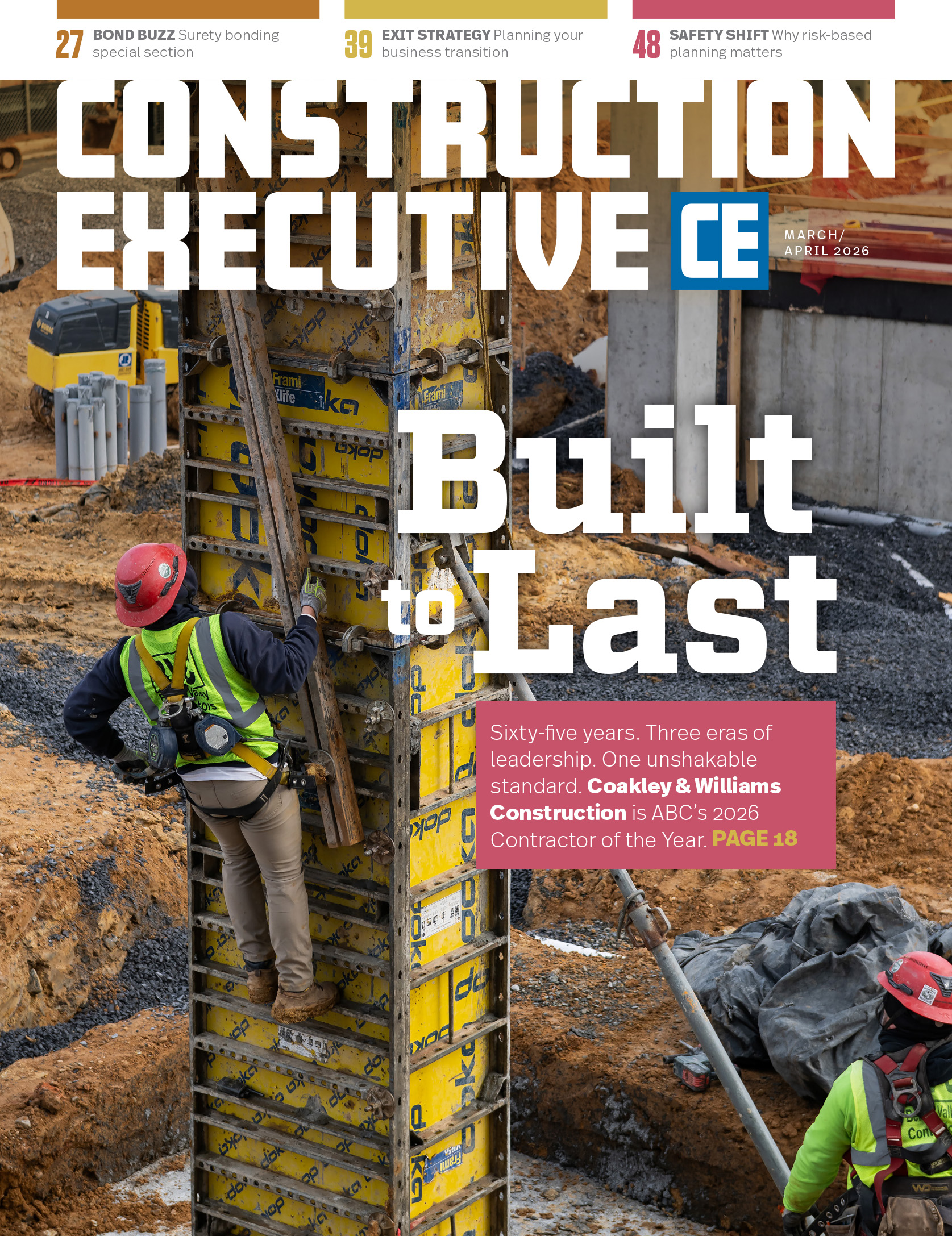 Construction Executive's March-April 2026 magazine issue.