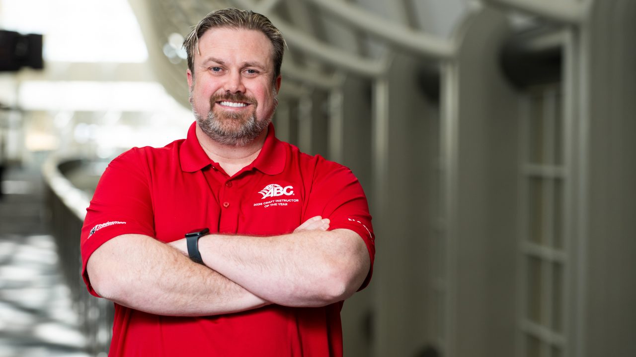 Headshot of Tatton Kilmer, ABC's 2026 Craft Instructor of the Year.