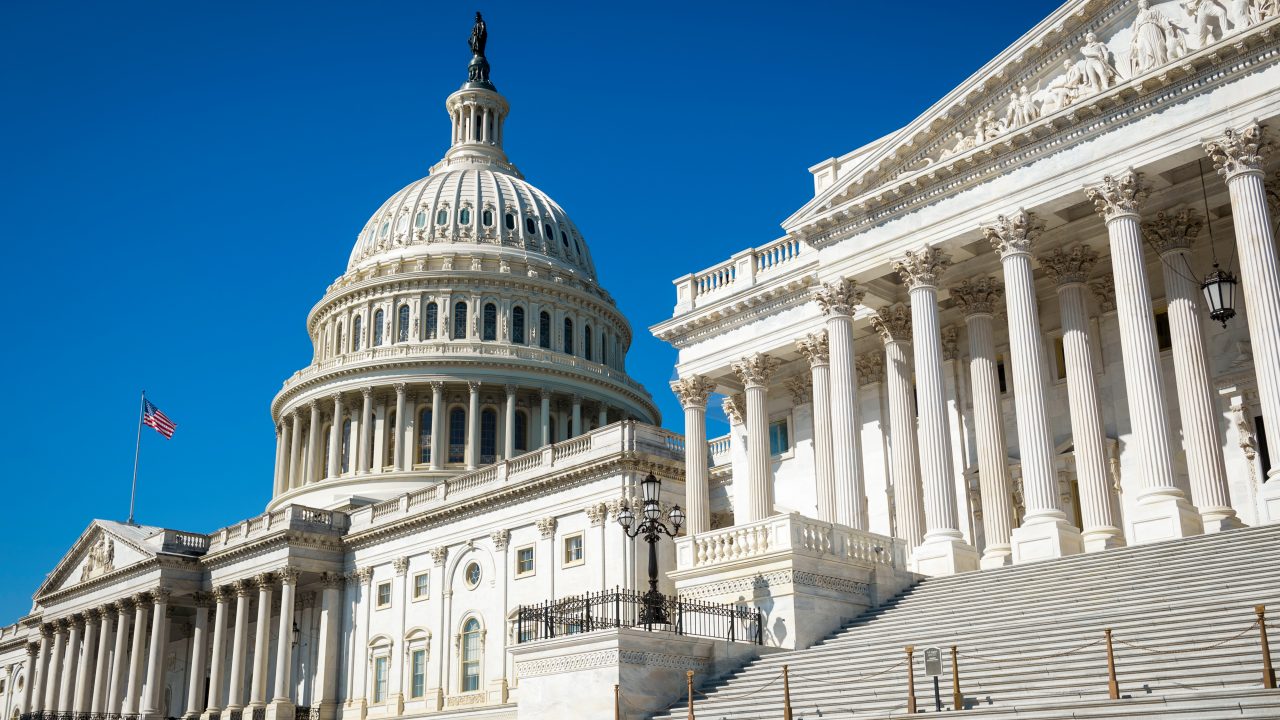 The Capital building in Washington D.C.