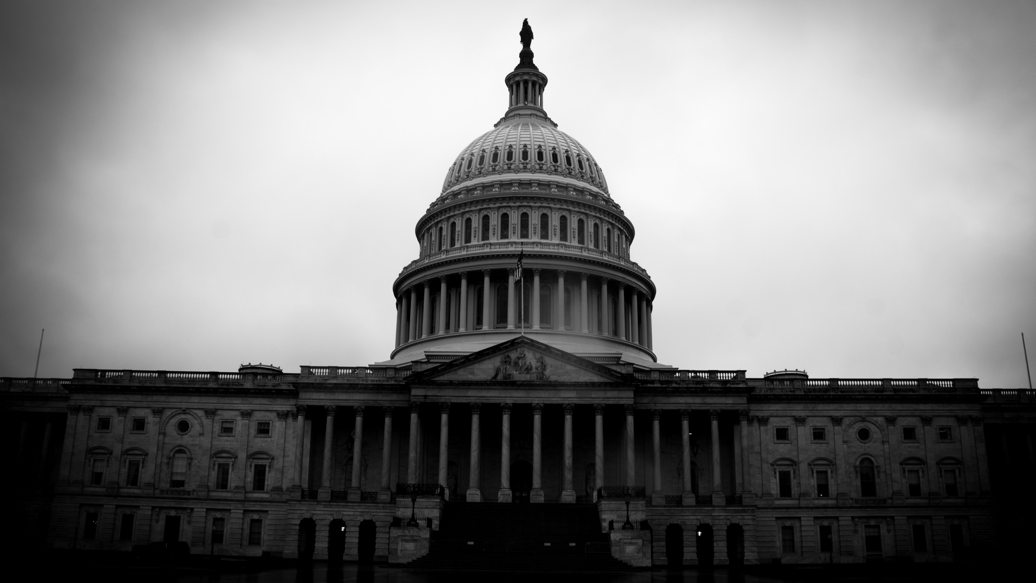 United,States,Capitol,,Black,And,White